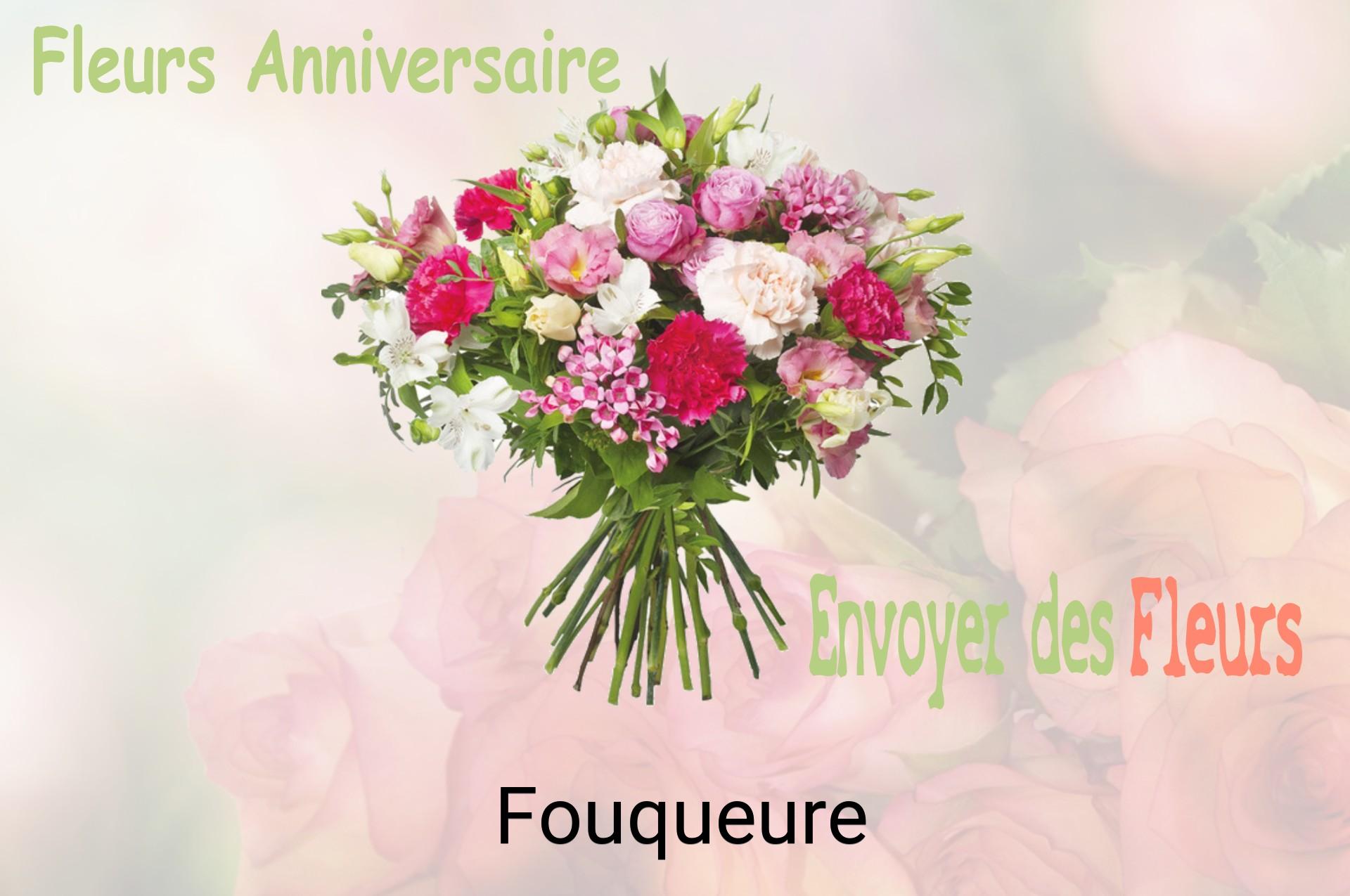 Bouquet de fleurs d’anniversaire livré à Fouqueure